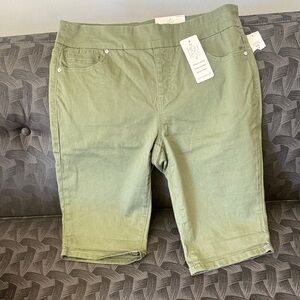 Westbound Olive Green Women's Shorts